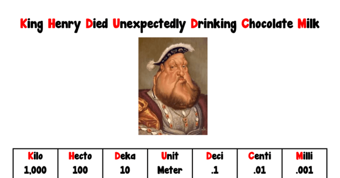 King henry died by drinking choclate milk