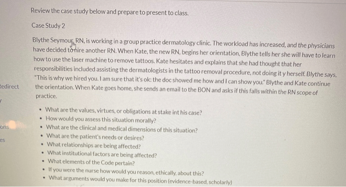 Whats wrong with timothy case study answers