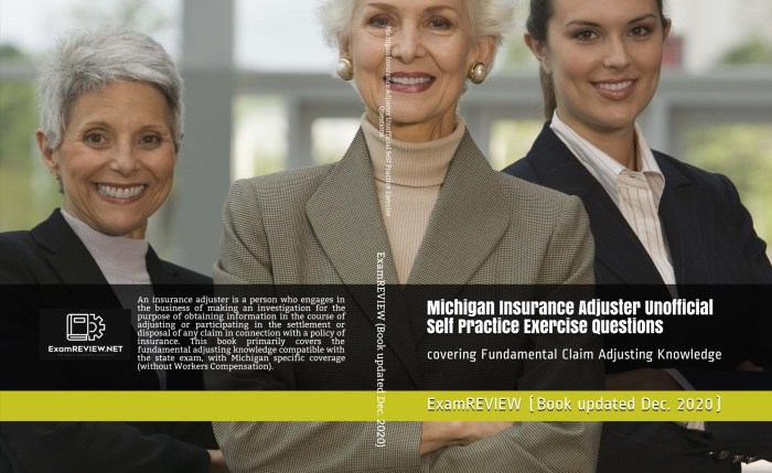 Michigan adjuster license study guide