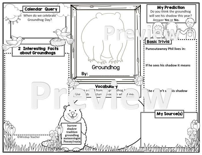 Groundhog trivia questions and answers