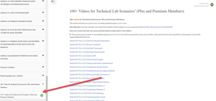 Testout it fundamentals pro certification exam answers